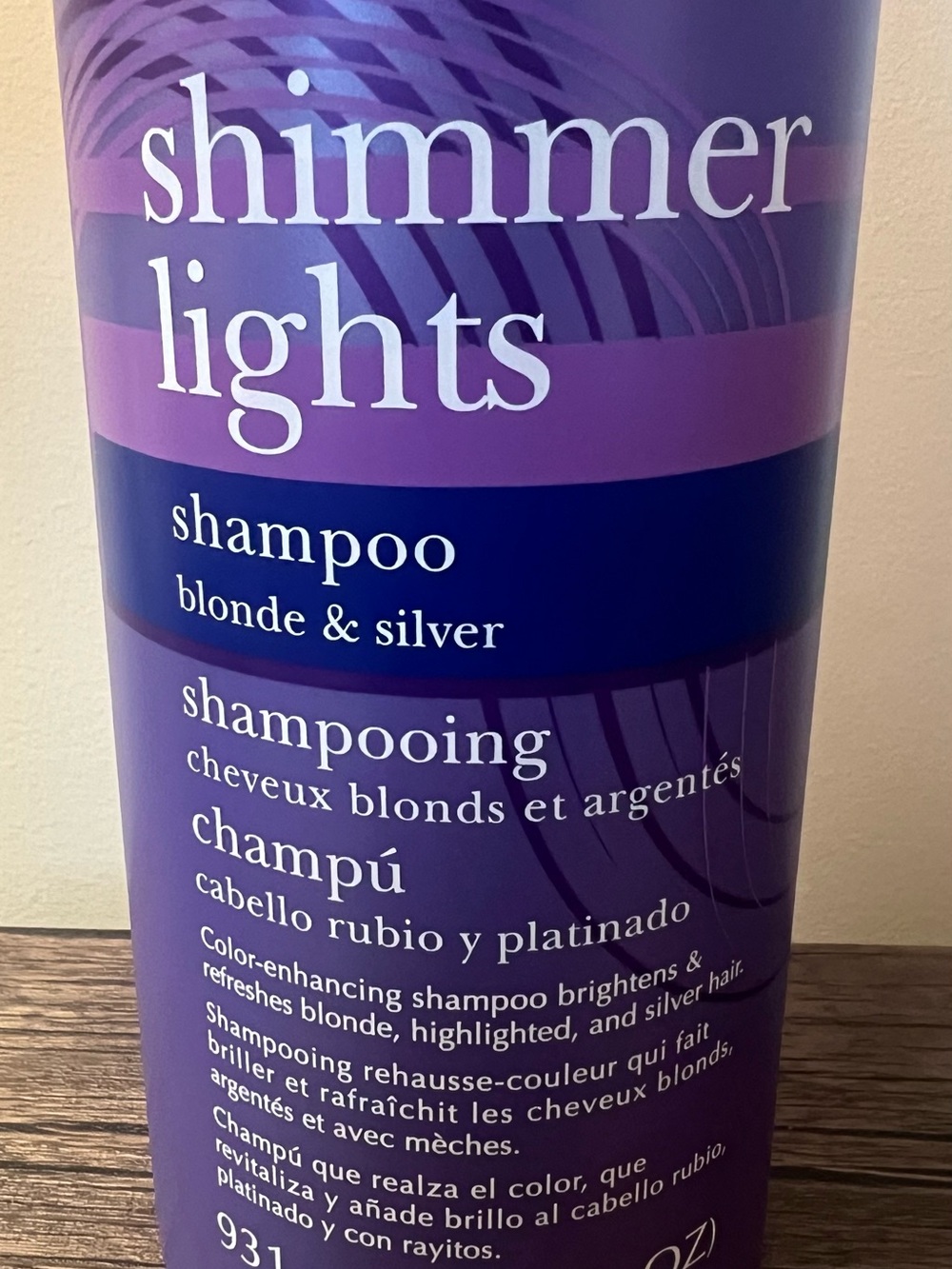 Clairol Professional Shimmer Lights Shampoo 31.5 oz + Conditioner 16 oz NEW - Picture 2 of 11